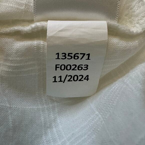 Lucky Brand Women's Flowery Embroidered Long-Sleeve Button Up Shirt Size XL - Picture 8 of 8